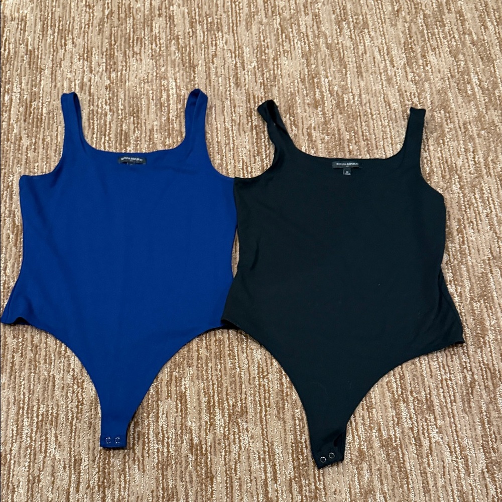 Bodysuit set in Blue and Black